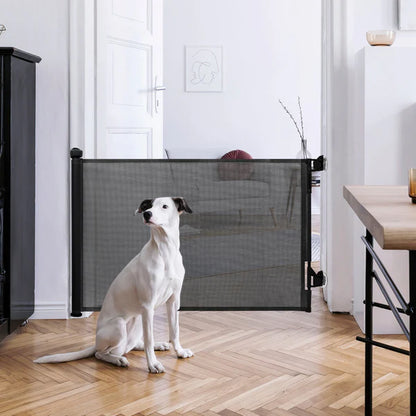 Fauven™ Retractable dog gate