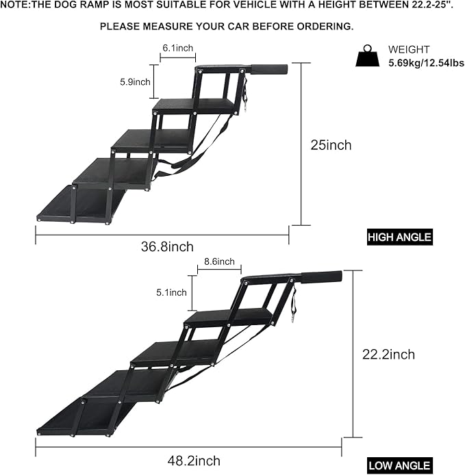 Fauven™ Dog Car Ramp