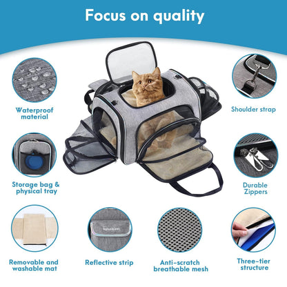 Fauven™ Expandable pet carrier