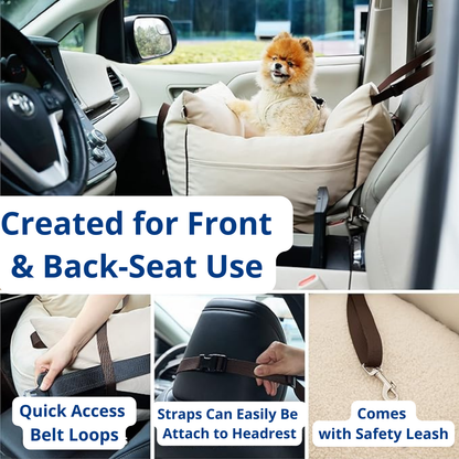 Fauven™ Pet Front Seat Carrier