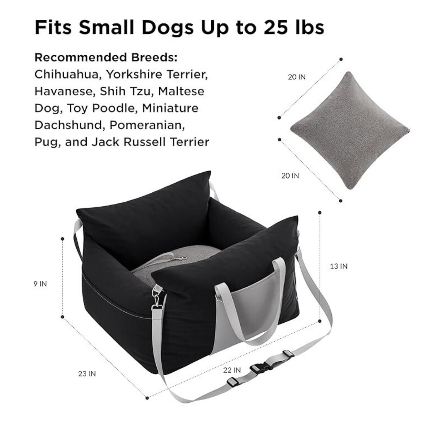 Fauven™ Pet Front Seat Carrier