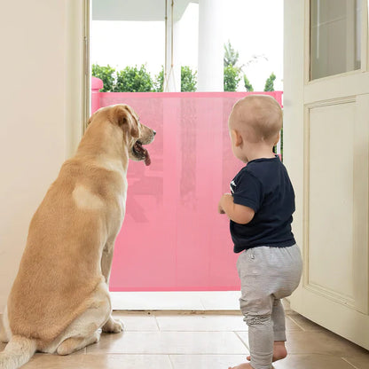 Fauven™ Retractable dog gate