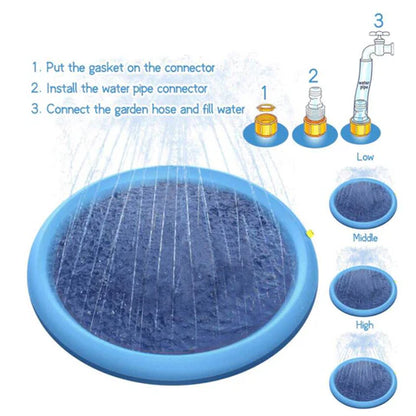 Fauven™ Dog Sprinkler Splash Pad